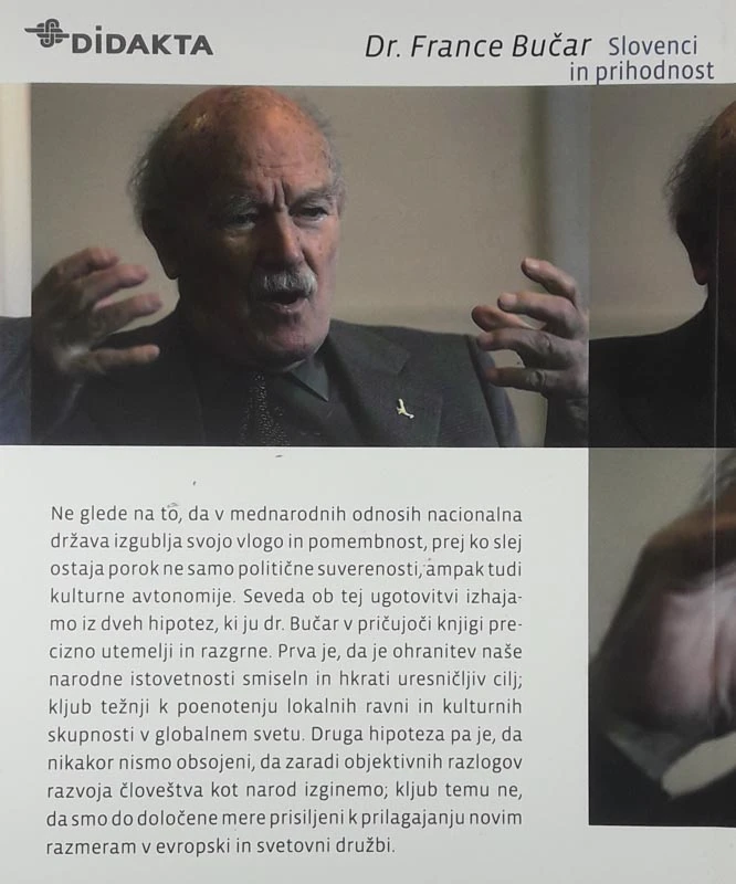 SLOVENCI IN PRIHODNOST, Dr. France Bučar
