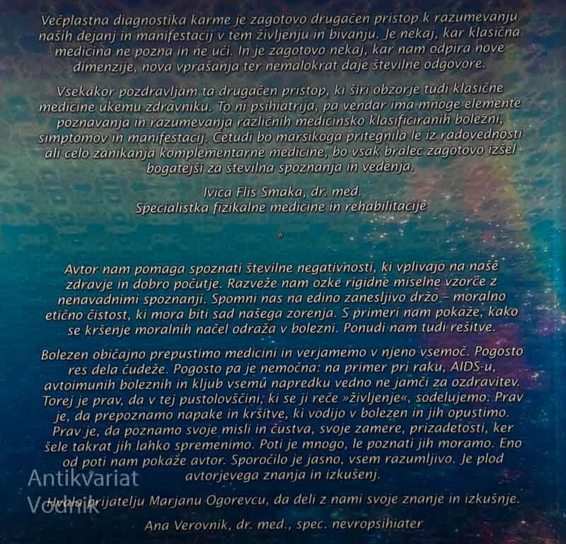 KARMIČNA DIAGNOSTIKA, Marjan Ogorevc