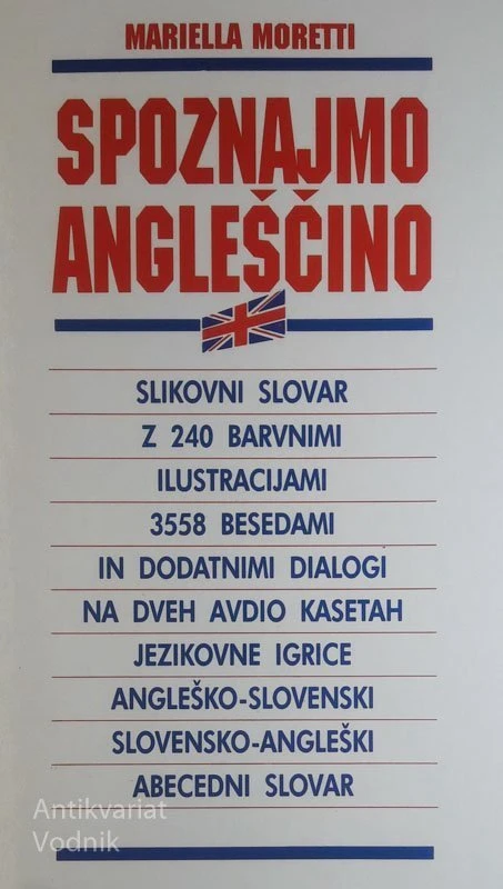 SPOZNAJMO ANGLEŠČINO,  Mariella Moretti