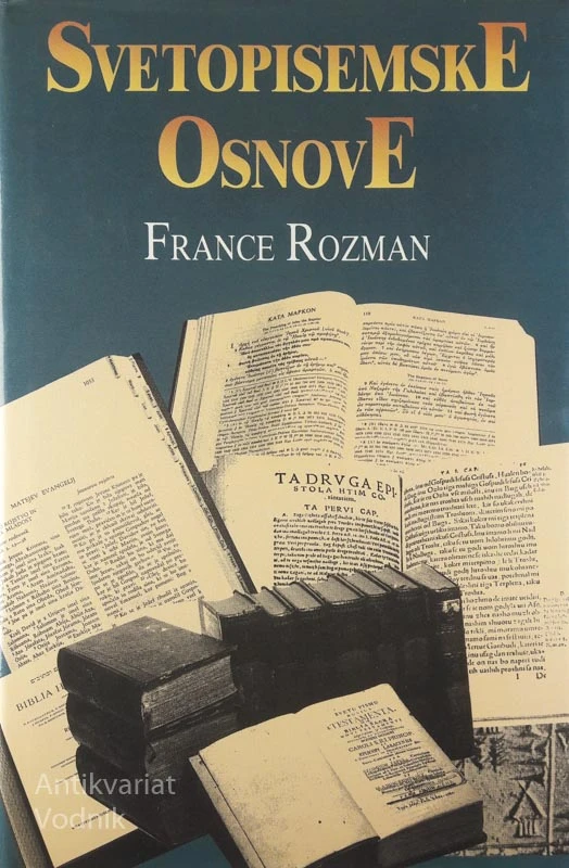 SVETOPISEMSKE OSNOVE, France Rozman