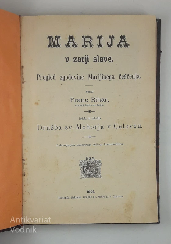 MARIJA V ZARJI SLAVE. PREGLED ZGODOVINE MARIJINEGA ČAŠČENJA