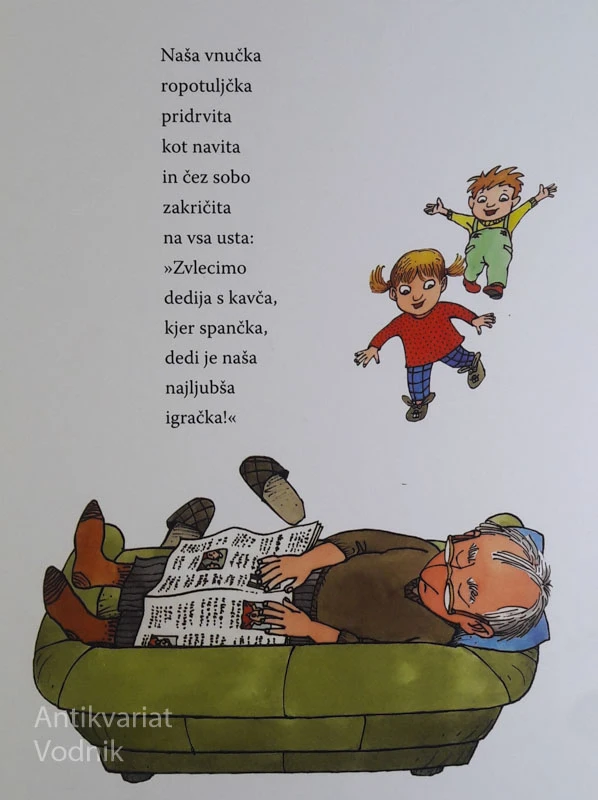 VNUČKI ROPOTULJČKI, Aleš Berger, ilustr. Marjan Manček