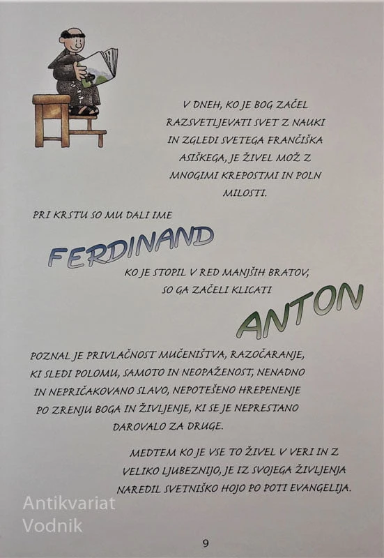 SVETI ANTON PADOVANSKI, sestra Chiara Amata