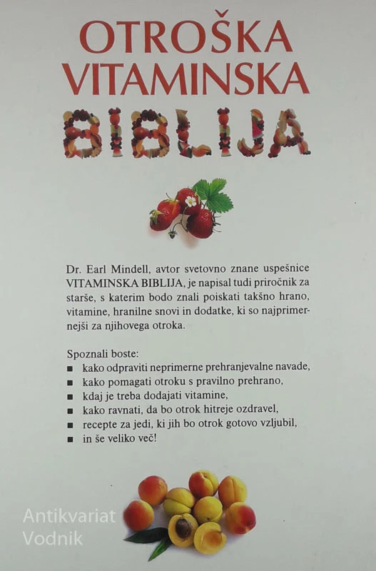 OTROŠKA VITAMINSKA BIBLIJA, Dr. Earl Mindell