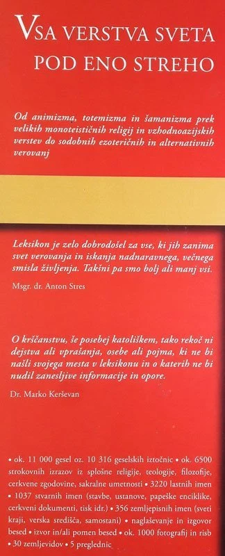 SPLOŠNI RELIGIJSKI LEKSIKON A – Ž