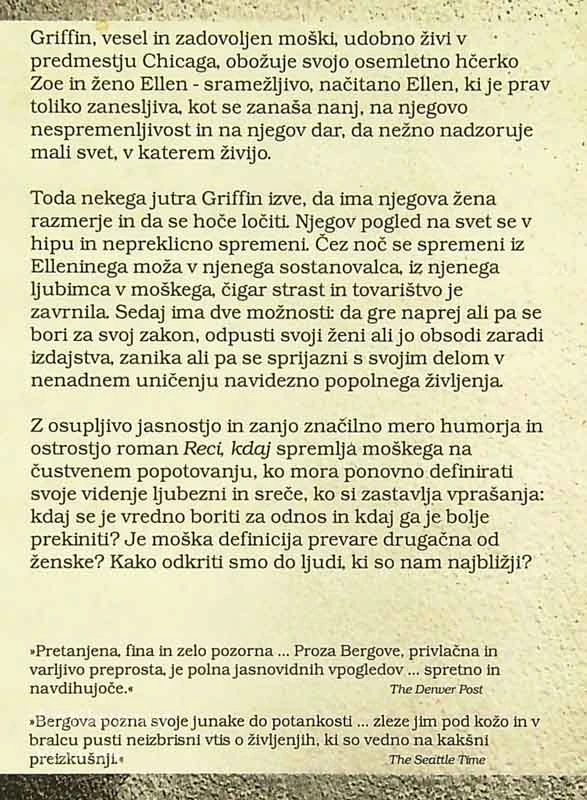 RECI, KDAJ, Elizabeth Berg