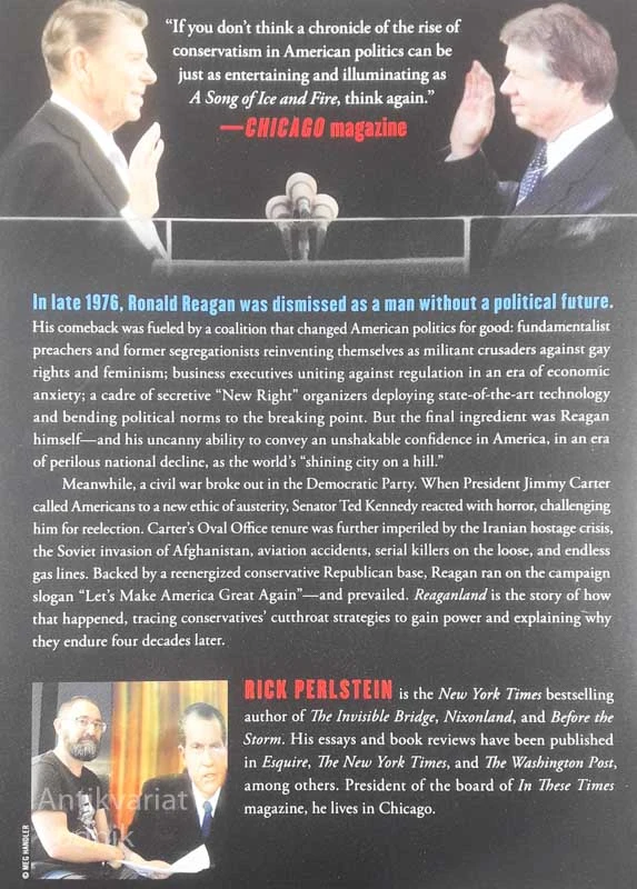 REAGANLAND, Rick Perlstein