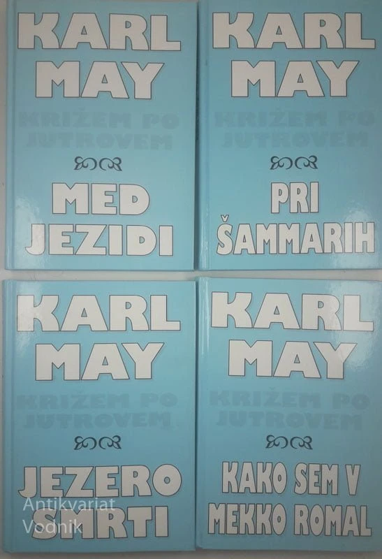 KRIŽEM PO JUTROVEM 1-4, Karl May