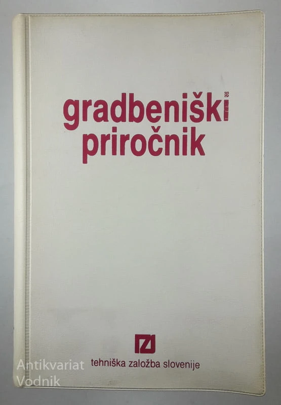 GRADBENIŠKI PRIROČNIK, več avtorjev