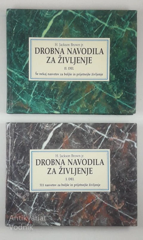 DROBNA NAVODILA ZA ŽIVLJENJE (I. IN II. DEL), H. Jackson Brown jr.