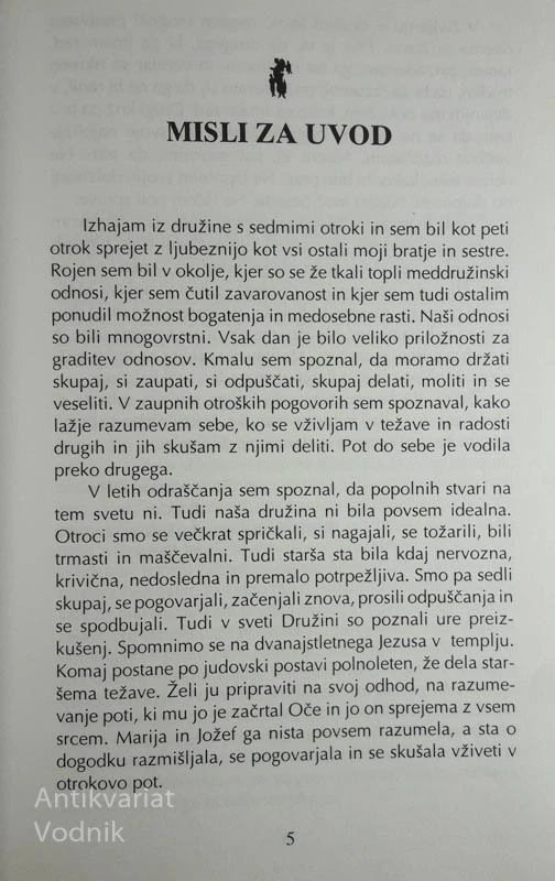 SREČAL SEM SVOJO DRUŽINO, Christian Gostečnik OFM