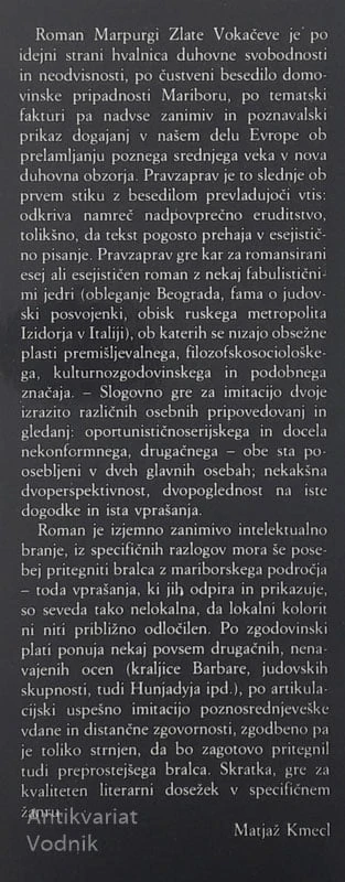 MARPURGI, Zlata Vokač Medic