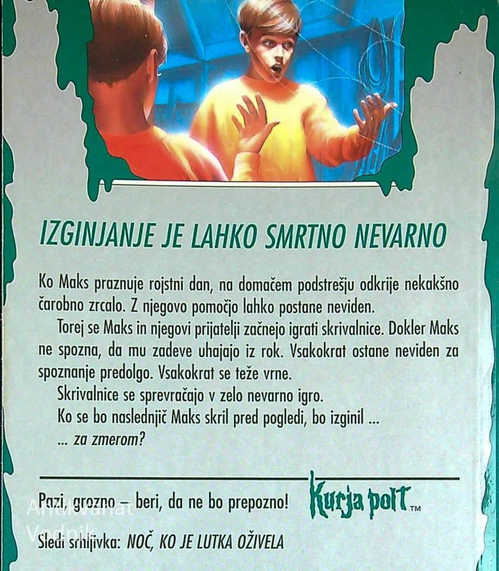 KURJA POLT: POSTANIMO NEVIDNI, R. L. Stine