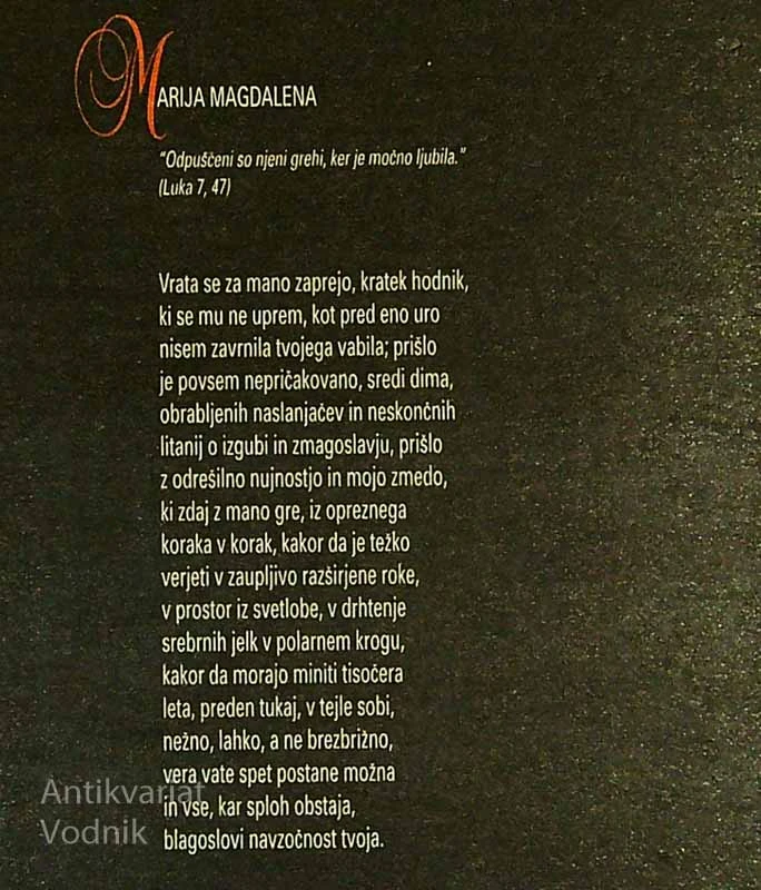 NEDOKONČANE HVALNICE, Aleš Debeljak
