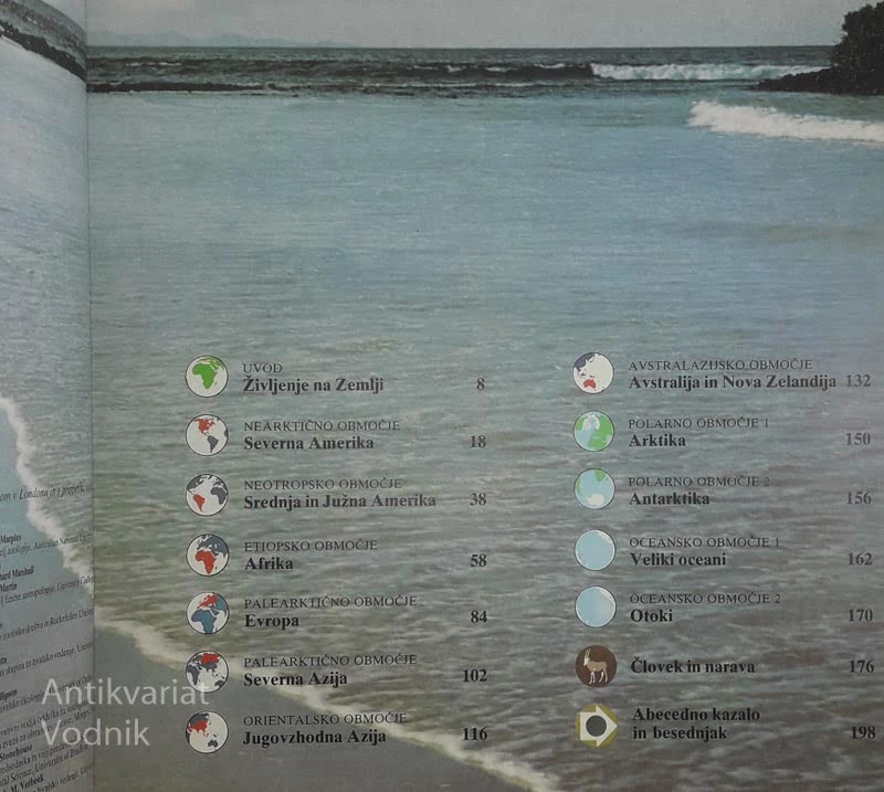VELIKI ATLAS ŽIVALI; ILUSTRIRAN PRIKAZ ŽIVLJENJA NA ZEMLJI