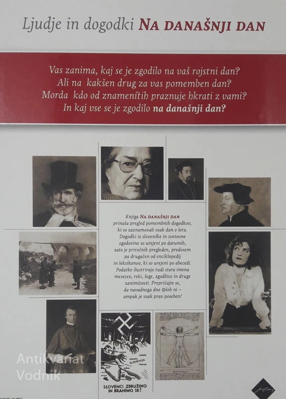 LJUDJE IN DOGODKI NA DANAŠNJI DAN