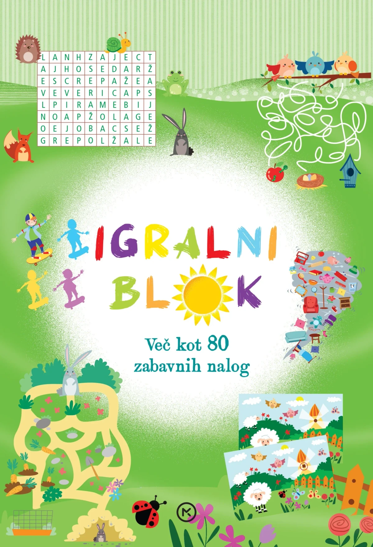 Igralni blok, zelen