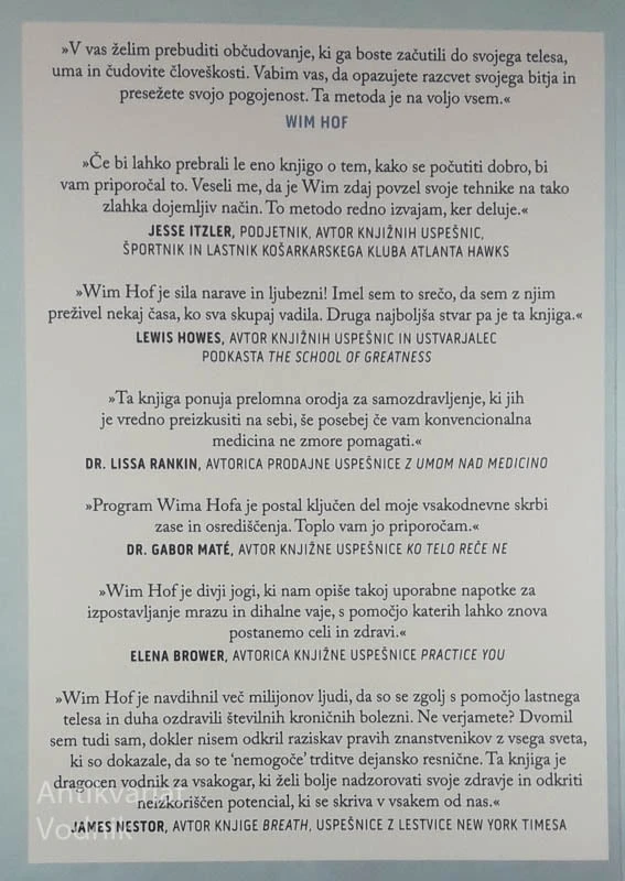 METODA WIMA HOFA, Wim Hof