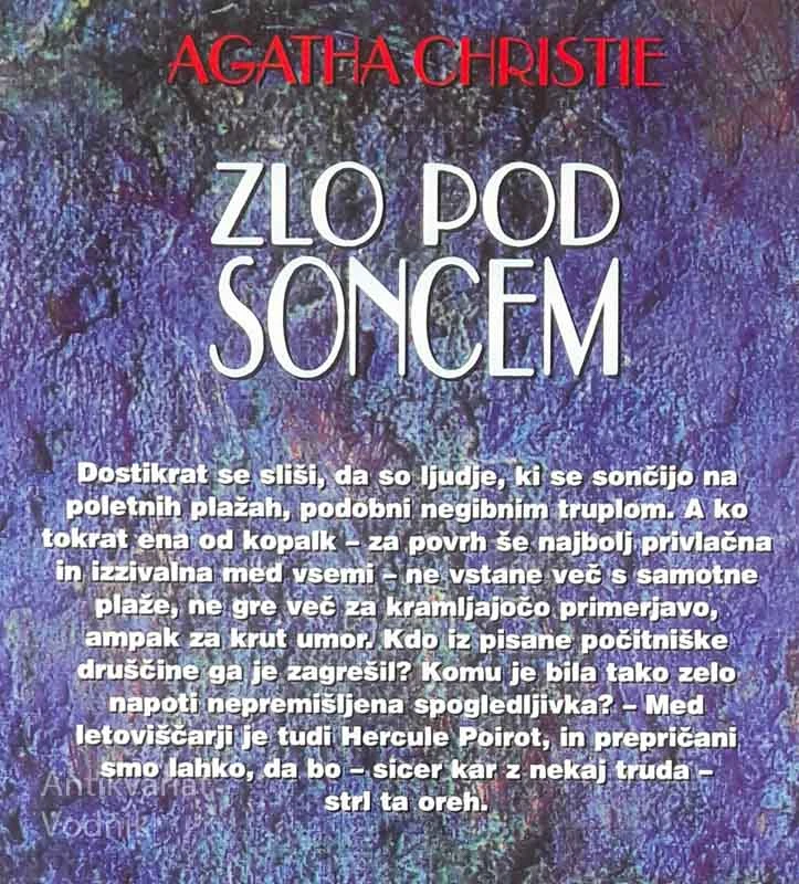 ZLO POD SONCEM, Agatha Christie