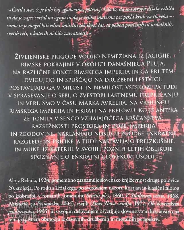 V SIBILINEM VETRU, Alojz Rebula