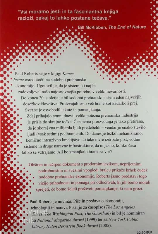 KONEC HRANE, Paul Roberts