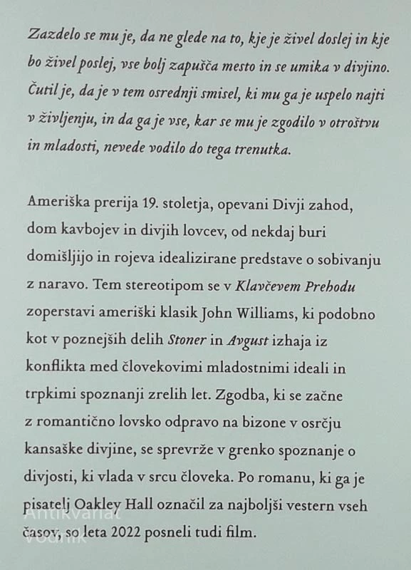 KLAVČEV PREHOD, John Williams