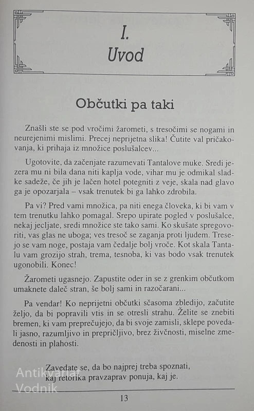RETORIKA; moč besed in argumentov, Tatjana Zidar