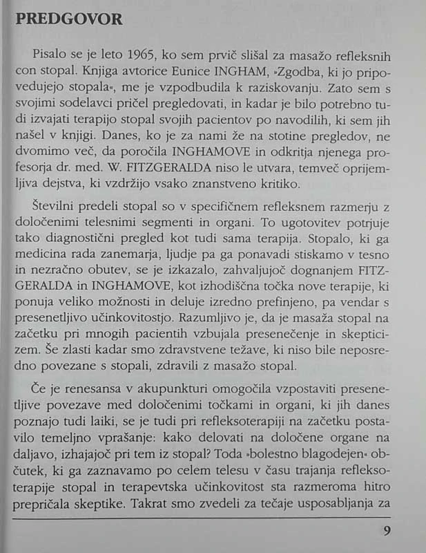 REFLEKSOTERAPIJA STOPAL, Hanne Marquardt