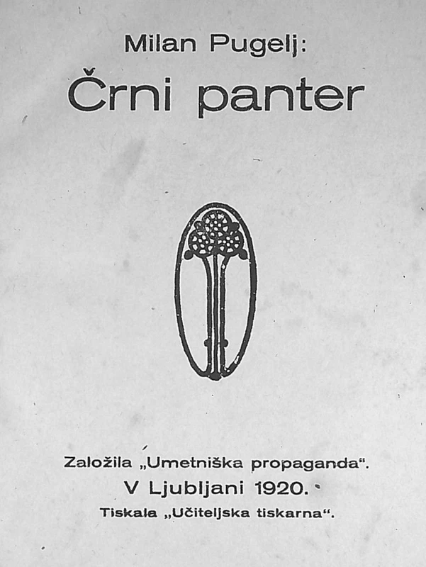 ČRNI PANTER, Milan Pugelj