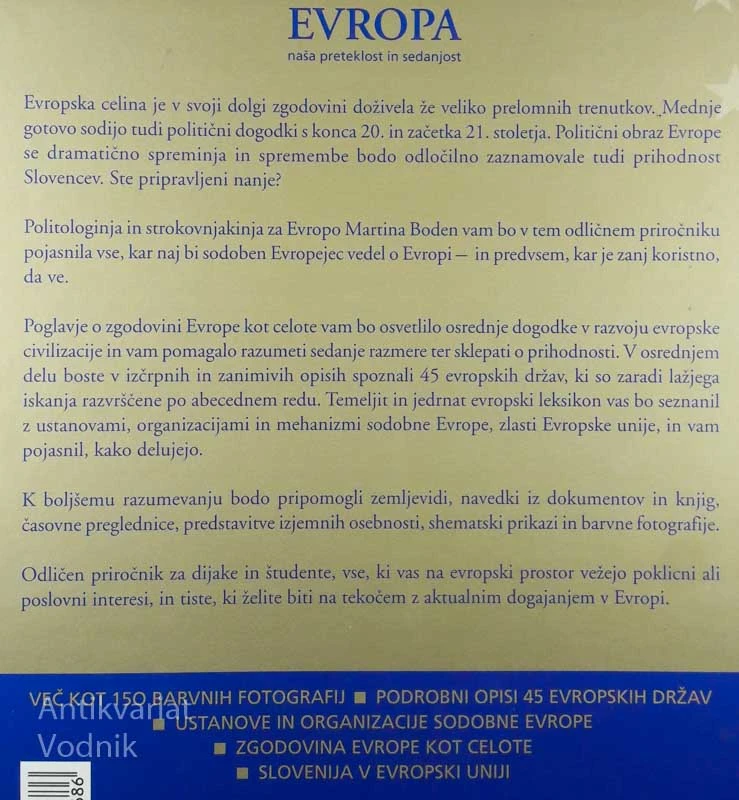 EVROPA: NAŠA PRETEKLOST IN SEDANJOST