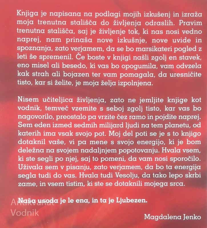 KLJUČ DO SRCA, Magdalena Jenko