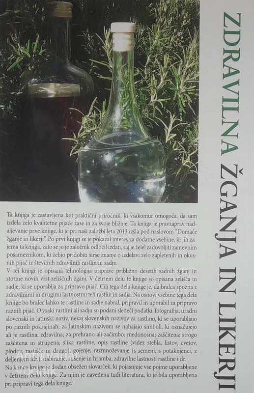 ZDRAVILNA ŽGANJA IN LIKERJI, Emil Keršek