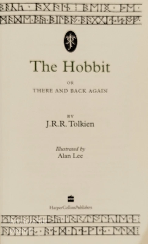 The Hobbit & The Lord of the Rings: Illustrated edition, J. R. R. Tolkien (4 knjige)