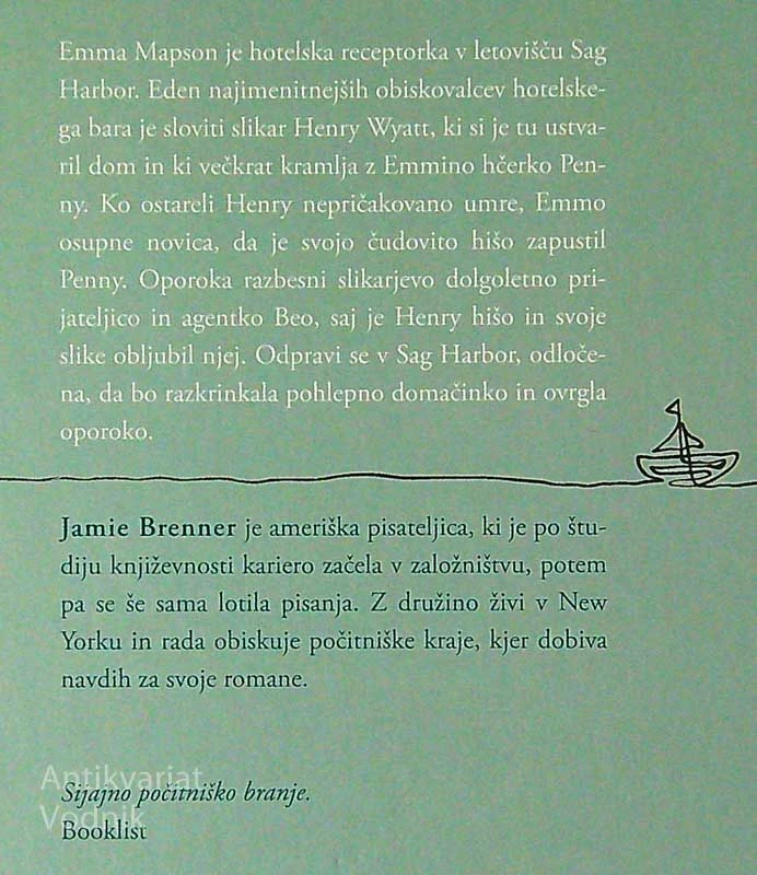 DOM ZA PENNY, Jamie Brenner