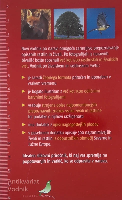 NOVI VODNIK PO ŽIVALSKEM IN RASTLINSKEM, Stichmann-Marny