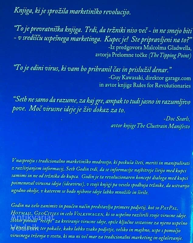 MOČ VIRUSNE IDEJE, Seth Godin