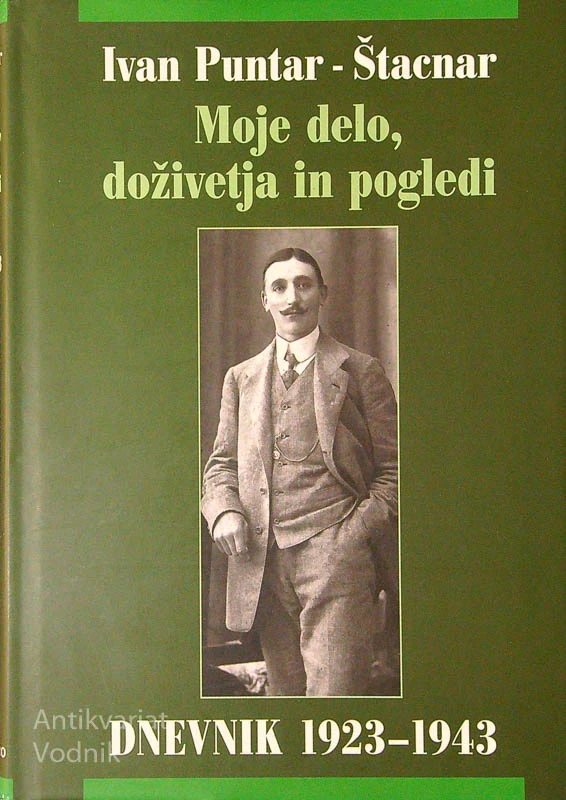 MOJE DELO, DOŽIVETJA IN POGLEDI; DNEVNIK 1923-1943, Ivan Puntar – Štacnar