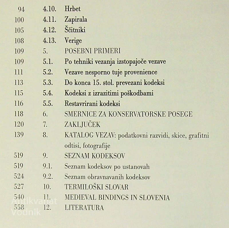 VEZAVE SREDNJEVEŠKIH ROKOPISOV, Jedert Vodopivec