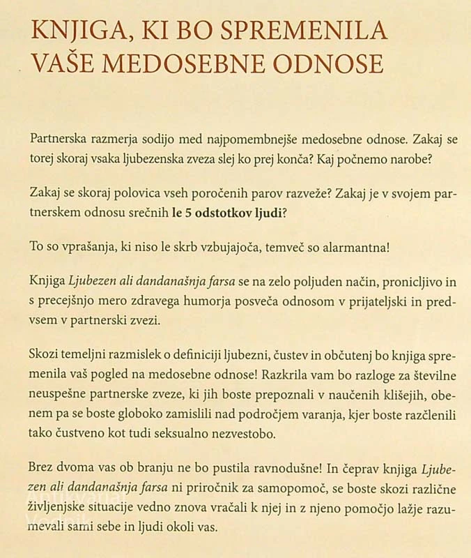 LJUBEZEN ALI DANDANAŠJA FARSA, Sebastian Horvat