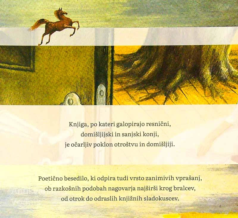 TRIJE ŽREBCI, Miroslav Košuta (ilustrirala Damijan Stepančič)
