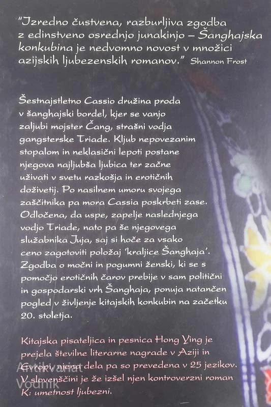 ŠANGHAJSKA KONKUBINA, Hong Ying