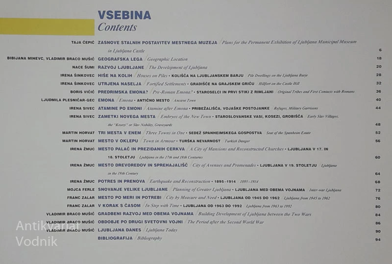 POSELITEV LJUBLJANSKE KOTLINE – URBANI RAZVOJ LJUBLJANE, več avtorjev