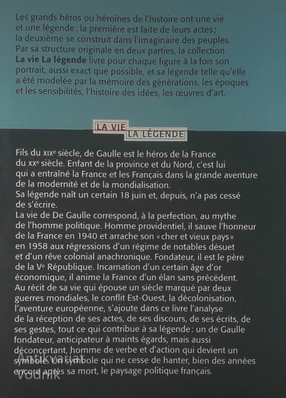 DE GAULLE, Philippe Ratte