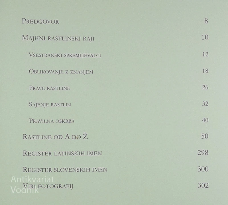 DUMONTOV MALI LEKSIKON BALKONSKIH RASTLIN IN POSODOVK, Wota Wehmayer in Hermann Hackstein