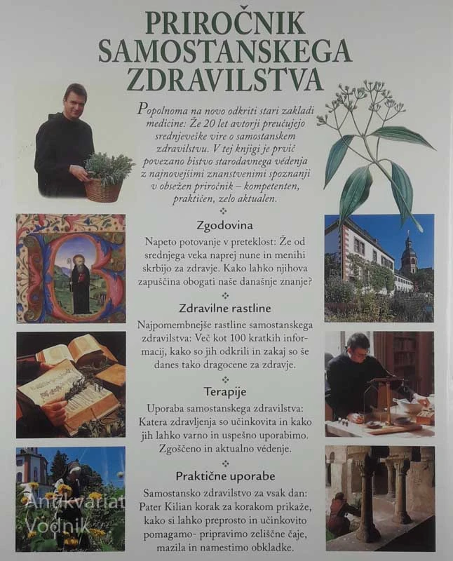 PRIROČNIK SAMOSTANSKEGA ZDRAVILSTVA, Dr. Johannes Gottfried Mayer