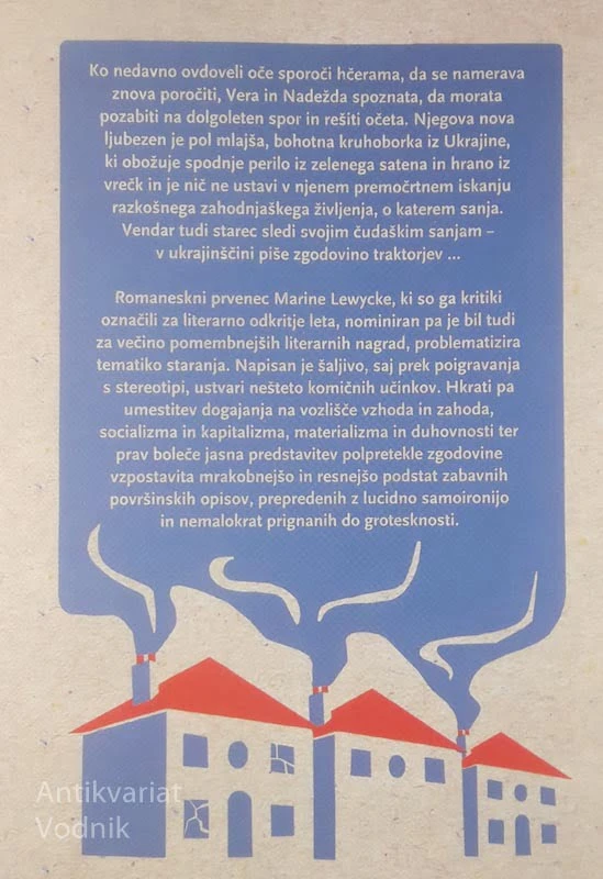 KRATKA ZGODOVINA TRAKTORJEV V UKRAJINŠČINI, Marina Lewycka