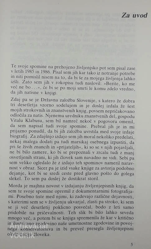 Z MOJIH POTI, Marijan Zadnikar