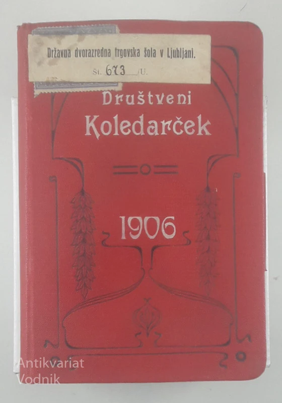 DRUŠTVENI KOLEDARČEK 1906, Luka Smolnikar