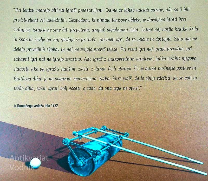 100 LET TENISA NA SLOVENSKEM, Metod in Andrej Klemenc