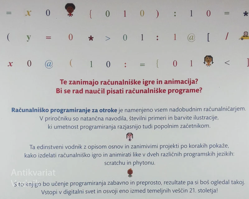 RAČUNALNIŠKO PROGRAMIRANJE ZA OTROKE, Carol Vorderman